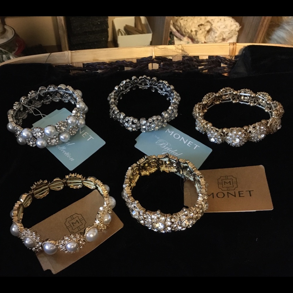 Monet Bracelets-5 for $32.00.